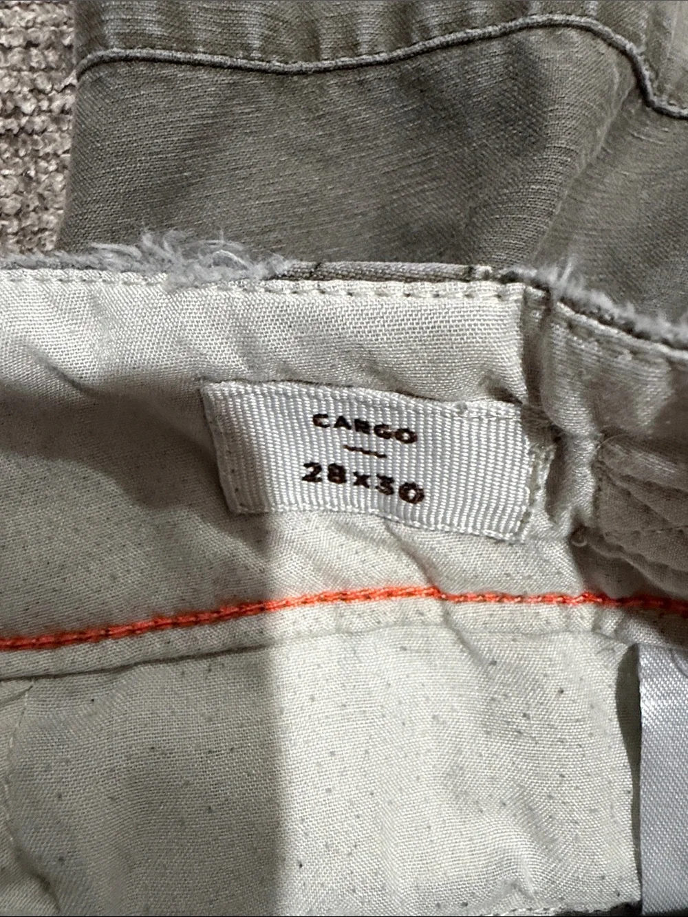 PacSun Men's Cargo Pants in Olive Drab